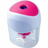 ソニック ラチェッタ　ワン　ハンディ鉛筆削り　ピンク(SK-8810-P) 目安在庫=○