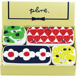 ノーブランド プルーン シール容器4点セット・A(C6128526) 取り寄せ商品