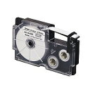 カシオ計算機(CASIO) CASIO ネームランド用熱収縮チューブ Φ5mm 白/黒文字(XR-9HSWE) メーカー在庫品