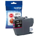ブラザー ブラザー工業 Brother 純正インクカートリッジマゼンタ(LC411M) 目安在庫=○
