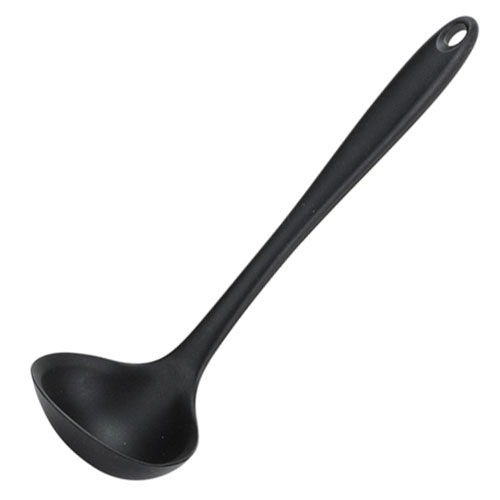 パール金属 TOUCH シリコーンお玉 大 ブラック(G-5081) 取り寄せ商品