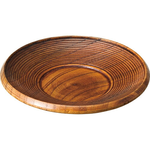 イシダ 木製茶托 千筋 1セット(3枚)(67653) 目安在庫=○