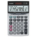 カシオ CASIO 卓上電卓 12桁 ジャストサイズ 1台(JF-120VB-N) 目安在庫=○