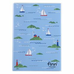 セキセイ フィンダッシュ　パックンカバーノート　ヨット(FINN-7623-00) 取り寄せ商品