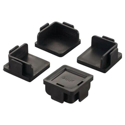 TRUSCO セミボルトレス軽量棚 ベースプレート 1セット(4個)(SBL-BPSET) 目安在庫=○