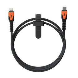 Urban Armor Gear UAG KEVLAR CORE USB-C TO LIGHTING POWER CABLE(ブラック/オレンジ)(UAG-CBL-CL-BK/OR) 取り寄せ商品 Urban Armor Gear UAG KEVLAR CORE USB-C TO LIGHTING POWER CABLE(ブラック/オレンジ)(UAG-CBL-CL-BK/OR) 取り寄せ商品