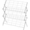 東谷 東谷 フォールディングシューズラック ホワイト(MIP-68WH) メーカー在庫品