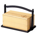 ヤマコー 用美 業務用 黒塗り手提付松風弁当(yamaco27144) 取り寄せ商品