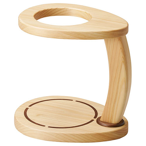 ヤマコー 用美 業務用 木製珈琲ドリップスタンド 取手型(ひのき)(yamaco12500) 取り寄せ商品