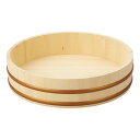 ヤマコー 用美 業務用 天然木寿司飯台(樹脂タガ) φ39(yamaco85289) 取り寄せ商品