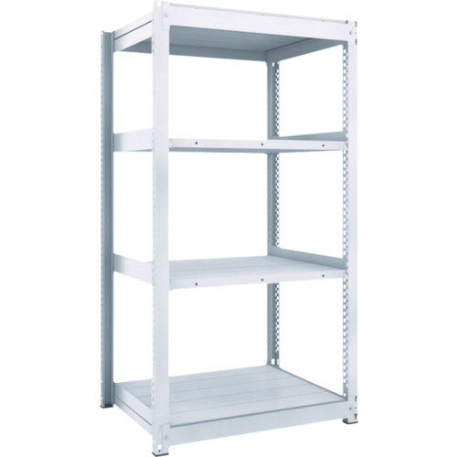 TRUSCO TUG型中量棚300kg 単体 1555×926×H1800 4段 1台(TUG300-65Z-4) 目安在庫=○