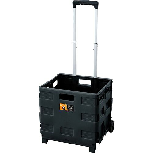 東谷 フォールディングキャリーワゴン ブラック(LFS-35BK) 取り寄せ商品