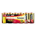 パナソニック アルカリ乾電池 単2形6本パック LR14XJ/6SW 取り寄せ商品