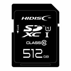 HIDISC Ķ®SDXC 512GB UHS-I Class10 U3/V30б(HDSDX512GCL10UIJP3) 󤻾