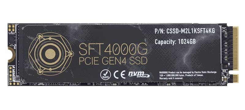 CFD販売 CFD SFT4000G シリーズ M.2 2280 NVMe接続 極薄ヒートシンク付き SSD 1TB 3(4988755-067188) 取り寄せ商品