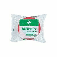 ニチバン 布テープ102N 50×25 赤(NB-102N1-50) 目安在庫=○