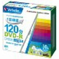 Verbatim DVD-R(Video with CPRM) 120分 1-16倍速 1枚5mmケース(透明)10P(VHR12JP10V1) 目安在庫=△