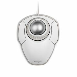 KENSINGTON K72500JP Orbit Trackball with Scrollring White & Gray 取り寄せ商品