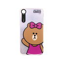 LINE FRIENDS iPhone XR Light UP CASE x[VbN `R(KCL-LBA007) ڈ݌=