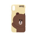 LINE FRIENDS iPhone XR SLIM FIT x[VbN uE(KCL-SBA005) ڈ݌=