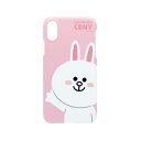 LINE FRIENDS iPhone XR SLIM FIT x[VbN Rj[(KCL-SBA006) ڈ݌=