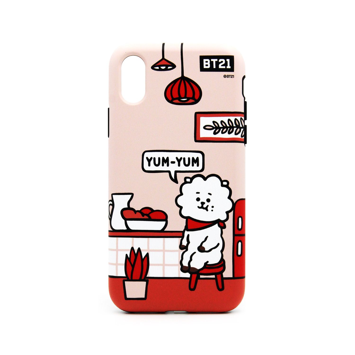 BT21 iPhone XS/X DUAL GUARD ROOMIES_RJ(KCB-DRS001) 仕入先在庫品