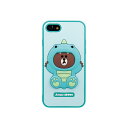 LINE FRIENDS 2020 iPhone SE/8/7 SILICON _CmuE(KCL-CDB001) ڈ݌=