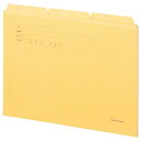 TPS カットフォルダー3山 A4 イエロー 1セット(30冊:3冊×10パック)(OSA4-CF3Y) 目安在庫=○