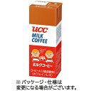 UCC ミルクコーヒー カフェインレス 200mL 紙パック 1セット(48本:24本×2ケース)(0000045203992 x48) 目安在庫=○