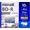 Maxell 録画用ブルーレイディスクBD-R 10枚パック 10セット(4902580796433 x10) 取り寄せ商品