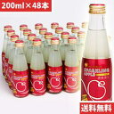 シャイニー 青森の味!スパークリングアップルジュース マイルド 瓶 200ml×48本(4970180801208 ×2) 目安在庫=△