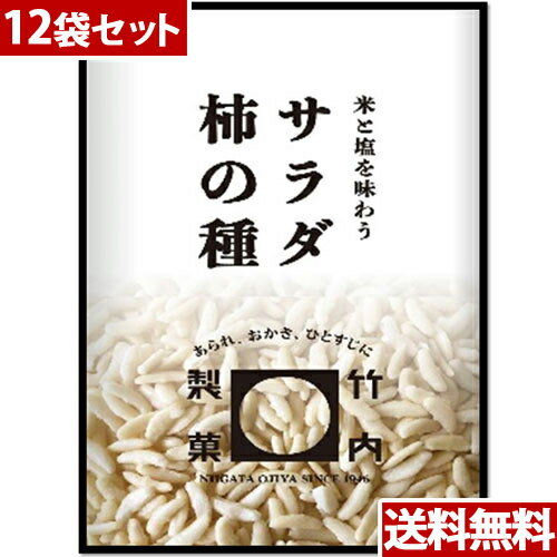久慈食品 竹内製菓　サラダ柿の種 230g ×12袋セット(4972642216667 x12) 目安在庫=△