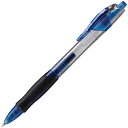 TPS ノック式ゲルインクボールペン スリム 0.5mm 青 1セット(10本)(SW-G505-BL) 目安在庫=○