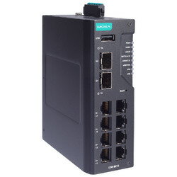 MOXA 8FE銅線+2GbE SFPマルチポート 産業用セキュアルータ(EDR-8010-2GSFP-T) 取り寄せ商品