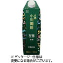 小川珈琲 京都 小川珈琲 有機珈琲 無糖 1L 紙パック(口栓付) 1セット(12本:6本×2ケース)(4970690970395 x12) 目安在庫=○