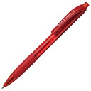 TPS ノック式油性ボールペン(なめらかインク) 0.7mm 赤 1セット(10本)(TS-SB07-1R) 目安在庫=○
