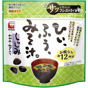 かねさ 青森の味! 顆粒みそ ひいふうみそ汁 しじみ 袋タイプ 93g ×10個(4901552046231 x10) 目安在庫=○