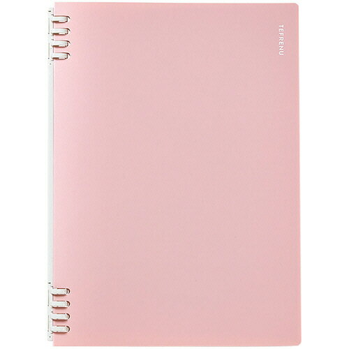 キングジム KING JIM リングノート テフレーヌ B5タテ ピンク 1セット(5冊)(4971660058181 x5) 目安在庫=○(3)