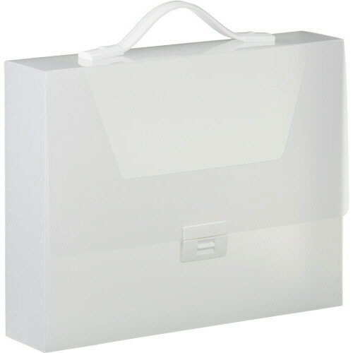 キングジム KING JIM シンプリーズ キャリングケース グリップタイプ(透明) A4 収納幅70mm 透明 1セッ..