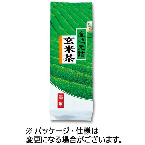 前田園 お徳用抹茶入り玄米茶 1kg 1セット(3袋)(4907231056744 x3) 目安在庫=○