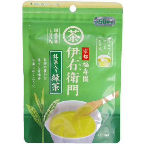 宇治の露製茶 伊右衛門 抹茶入インスタント緑茶 40g 1セット(36パック)(4901046781051 x36) 目安在庫=○