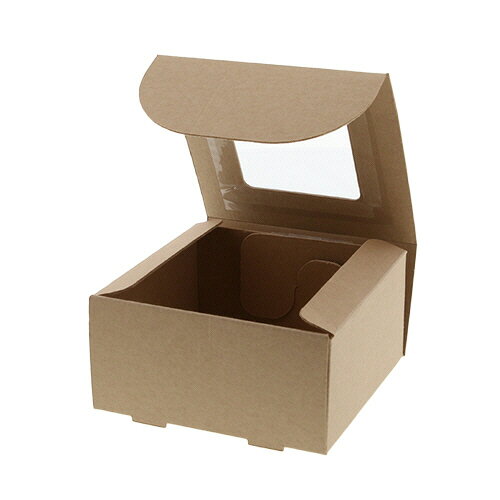 シモジマ 箱 フレームBOX FL-1 クラフト 1セット(200枚:10枚×20パック)(4901755726008 x20) 目安在庫=○