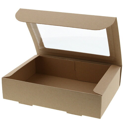 シモジマ 箱 フレームBOX FL-4 クラフト 1セット(200枚:10枚×20パック)(4901755726039 x20) 目安在庫=○