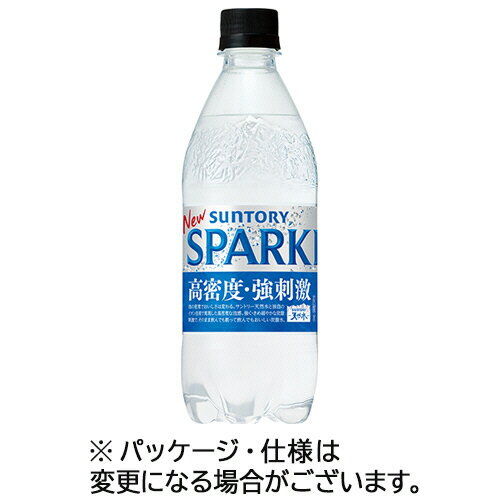 サントリー 天然水SPARKLING 500mL ペットボトル 1ケース(24本)(4901777412767 x24) 目安在庫=○