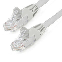 StarTech．com カテゴリ6(CAT6)LANケーブル/5m/グレー/低煙ゼロハロゲン(N6LPATCH5MGR) 目安在庫=○