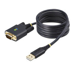 StarTech．com シリアル変換ケーブル/ストレート/USB-A - RS232C/2m/オス-オス(1P6FFC-USB-SERIAL) 目安在庫=△