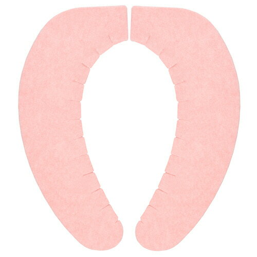 サンコー おくだけ吸着 ズレなーいベンザシート 無地 ピンク 1組(KA-19 サンコ-) 目安在庫=○