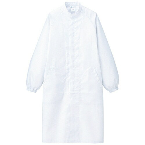 ミドリ安全 クリーンウェア 男女共用コート C3560W ホワイト SS 1着(C3560W-UE-SS) 目安在庫=○