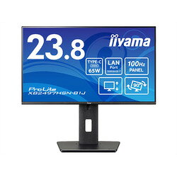iiyama 液晶ディスプレイ 23.8型/1920×1080/USB Type-C/HDMI/DisplayPort/ブラック/スピーカーあり/IPS方(XB2497HSN-B1J) 取り寄せ商品