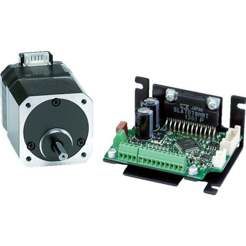 シナノケンシ コントローラ内蔵マイクロステップドライバ&ステッピングモータ 1セット(CSA-UP42D1-SA) ..